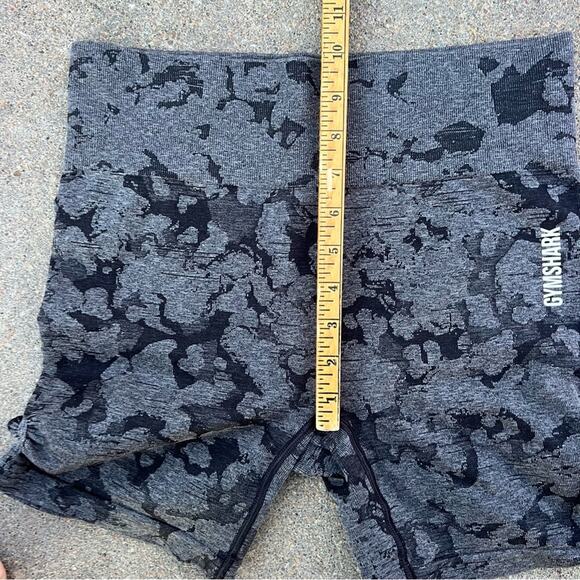 Gymshark Adapt Camo Seamless Shorts Ruched Leg Workout Athletic LARGE? - Picture 6 of 6